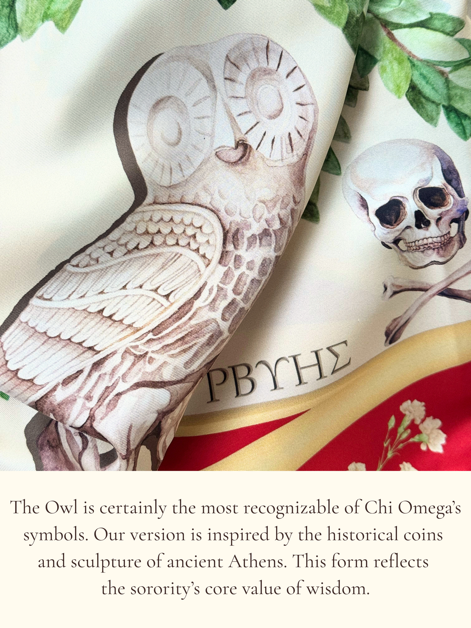 Chi Omega Sorority Scarf - Image 2