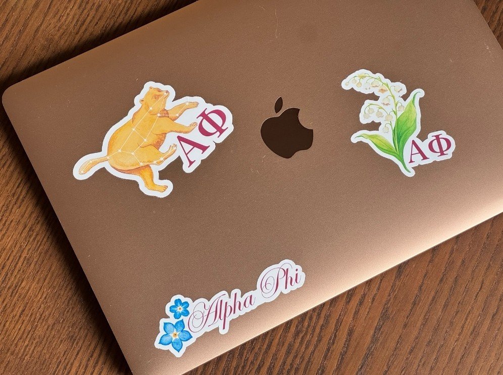 Alpha Phi Complete Sticker Collection - Image 2